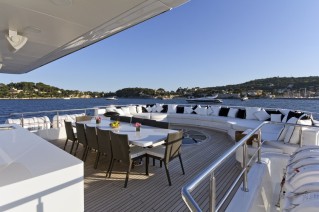 Motor yacht KINTA -  Sundeck Dining